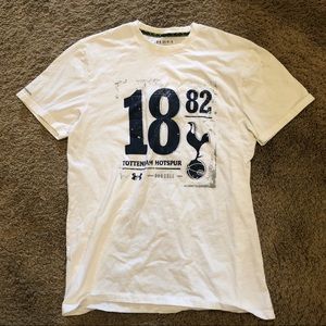 Under Armour White Tottenham Hotspur Tee Shirt - M